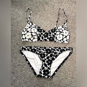 NWT // Kate Spade New York // Rosy Garden Bralette Bikini & Bottom size S set